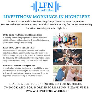  - Gentle keep fit class in Highclere