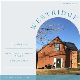 Tuesday evening Yoga -  7.30pm at Westridge Studio